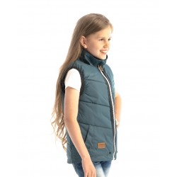 JOBE 50 NEWTON BODYWARMER ENFANT TEAL FONCÉ