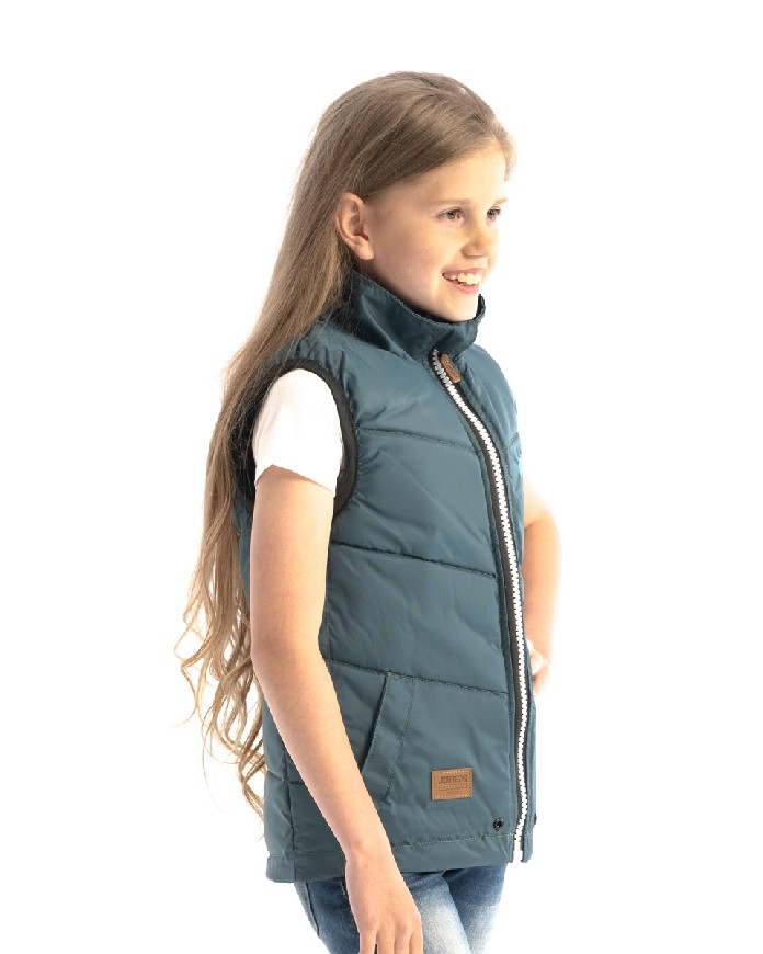 JOBE 50 NEWTON BODYWARMER ENFANT TEAL FONCÉ