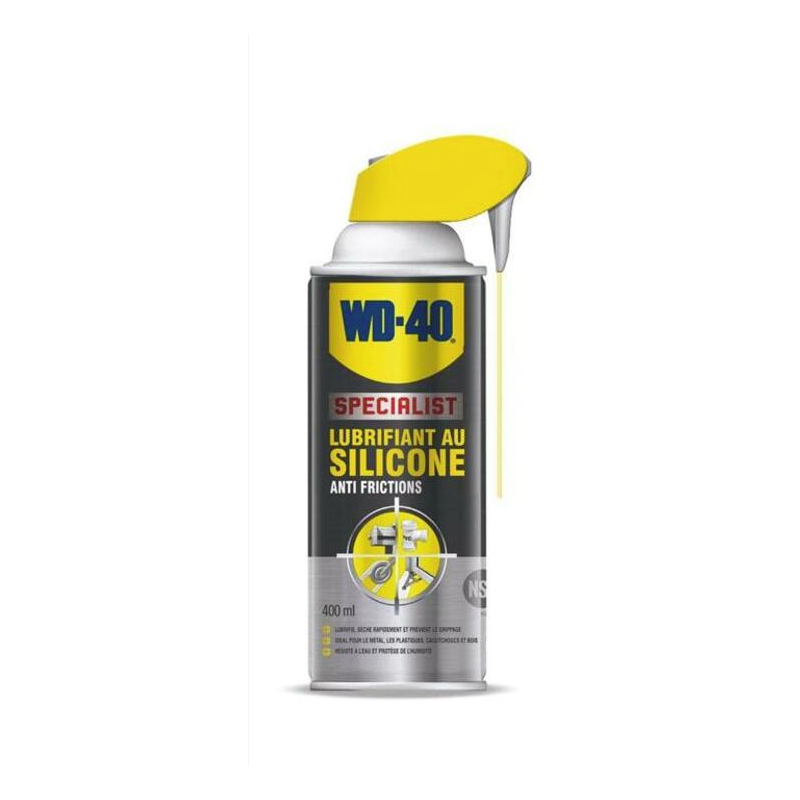 Spray lubrifiant silicone