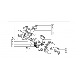 KIT FREIN COMPLET 900KG