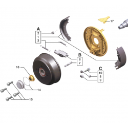 KIT FREIN COMPLET 1500KG